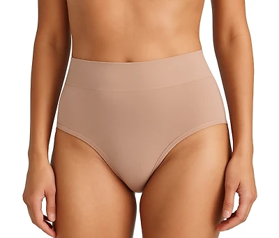 Land's End Women's High Rise Full Coverage Brief Soft Essential Everyday 3 Pack Panties