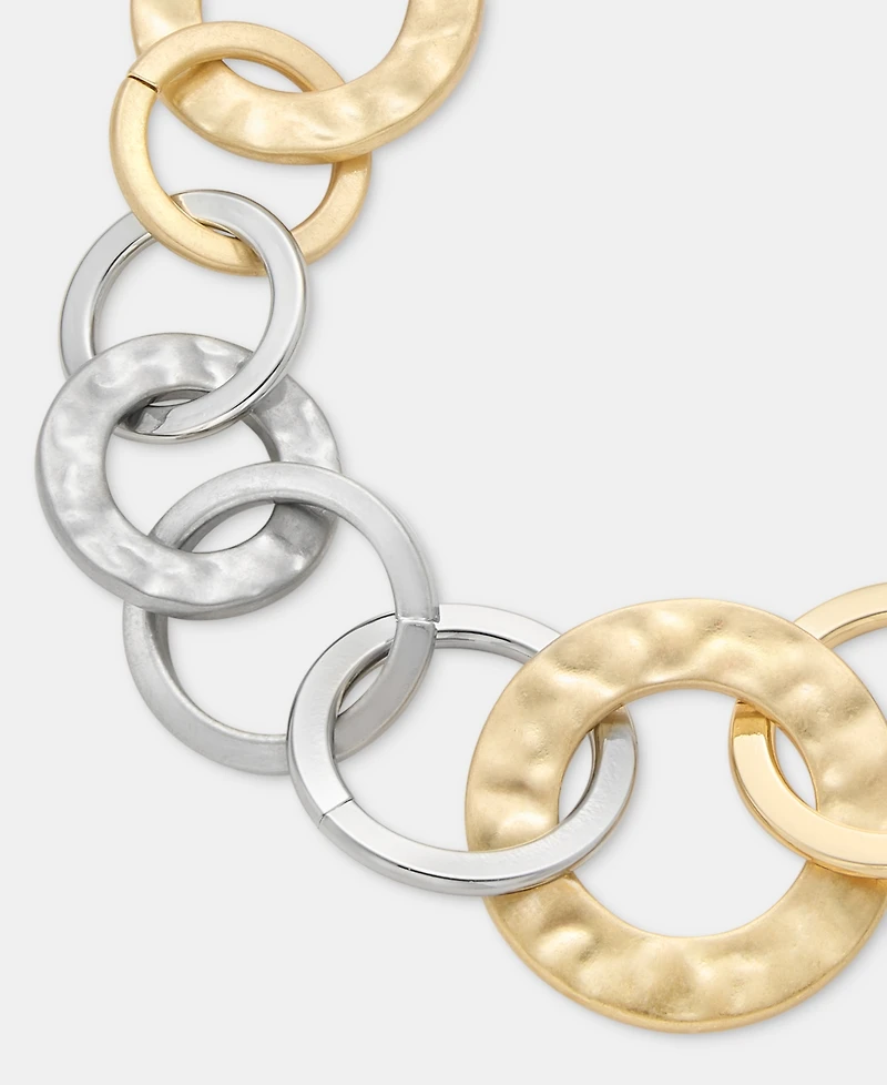 Style & Co Two-Tone Link Chain Bracelet, Macy's Exclusive