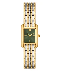 Tory Burch Women's The Eleanor Small Two-Tone Stainless Steel Watch, 18mm