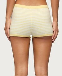 Edikted Women's Camil Striped Knit Shorts