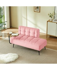 Rainsken 54" Velvet Upholstered Loveseat