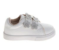 Laura Ashley Little Girls Sneakers Casual, Lightweight, and Comfortable Everyday Shoes