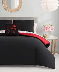 Juicy Couture Glam Girl Reversible Bed in a Bag 8-Pc. Comforter Set