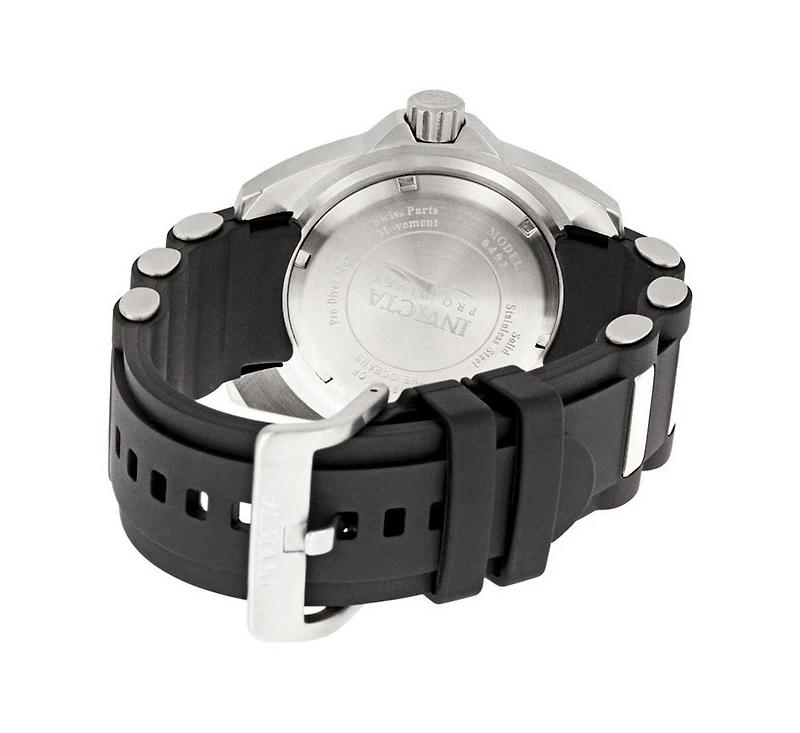 Invicta Men's 0492 Pro Diver Quartz Mother of Pearl Dial Watch