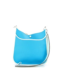 Pre-Owned HERMES Pm Neo Evelyne Bag Toile and Leather