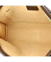 Pre-Owned Gucci Medium Ophidia Pouch Gg Coated Canvas
