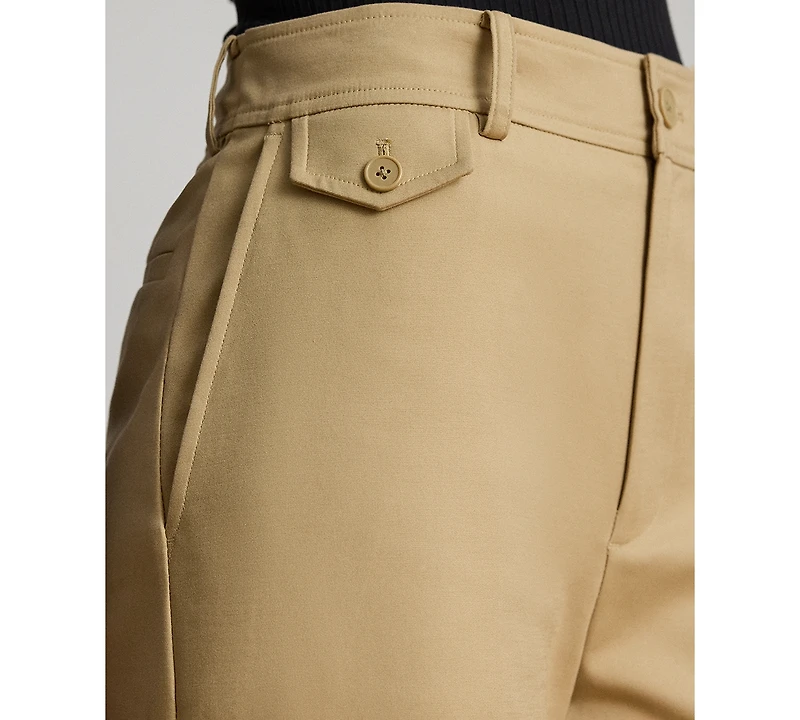 Lauren Ralph Petite Cropped Wide-Leg Pants