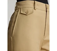 Lauren Ralph Petite Cropped Wide-Leg Pants
