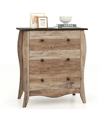 Slickblue 3 Drawer Fabric Dresser for Bedroom with Anti-Tip Kit