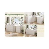 Famapy 9-Drawer Retractable Dresser Bedroom Storage Organizer