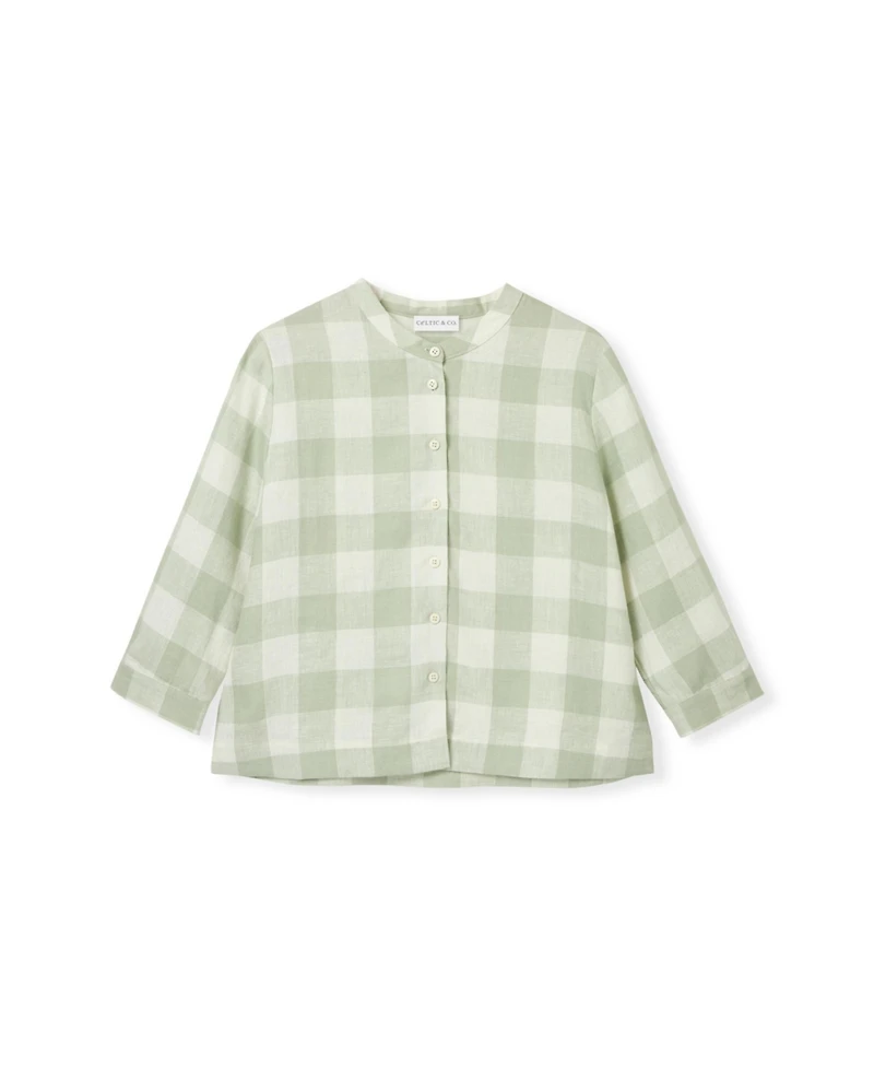 Celtic & Co. Women's Check Swing Blouse