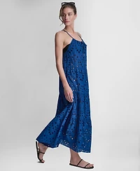 Dkny Women's Tiered Maxi Dress Swim Cover-Up