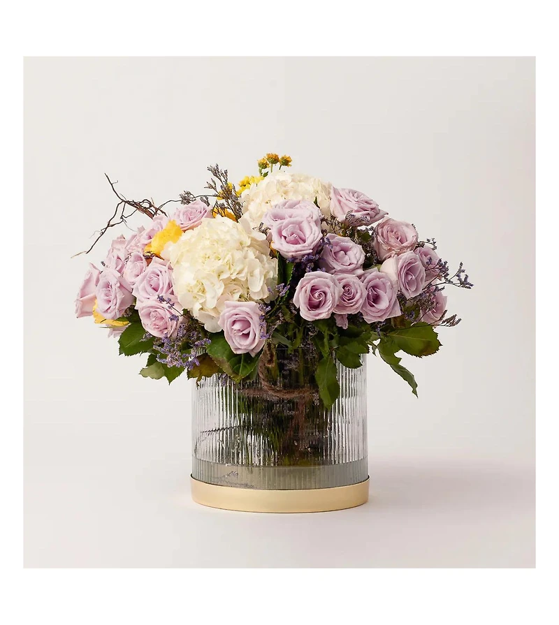 Fleck, Fluted Glass Vase