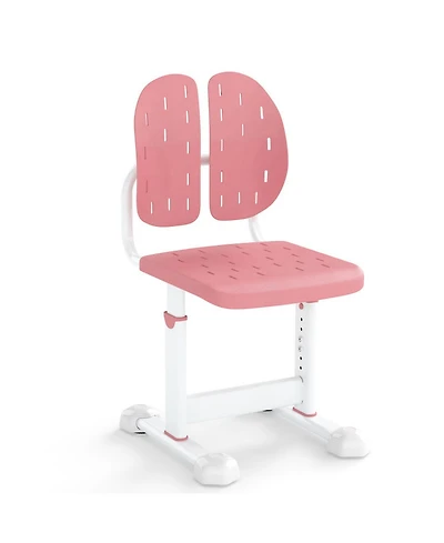 Gouun Height-Adjustable Double Back Support Study Chair for Kids 3