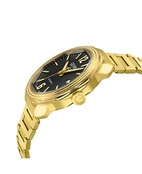 Gevril Men's Roosevelt Swiss Automatic Ip Bracelet Watch