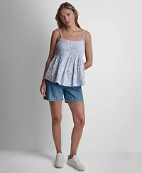 Dkny Jeans Women's Scoop Neck Tank Top