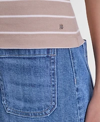 Dkny Jeans Women's Square Neck Tank Top