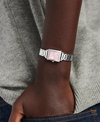 Movado Women's Bold Evolution 2.0 Mini Tank Swiss Quartz Stainless Steel Watch, 20x23mm