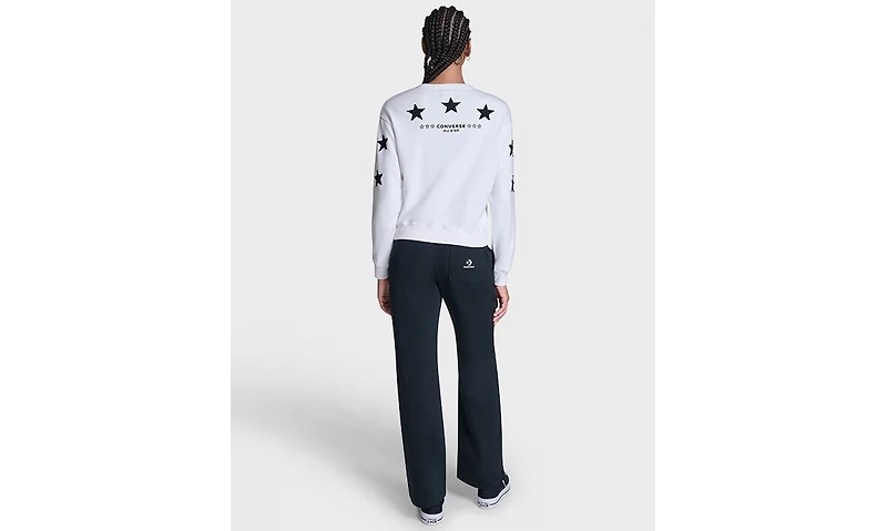 Converse Women's Chuck Star Crew Sweatshirts