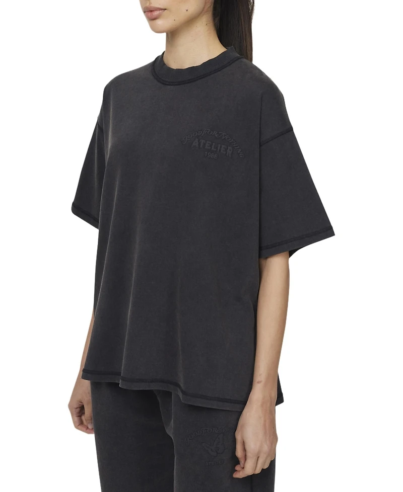 Good For Nothing Women's Float Washed Relaxed T-shirt