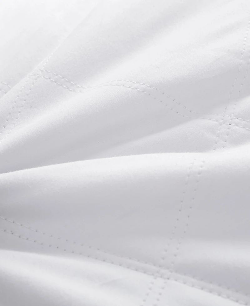 Unikome Diamond Quilted Goose Down Feather 2-Pack Pillow, King