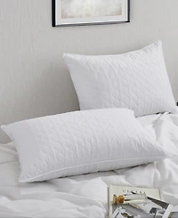 Unikome Quilted Goose Feather 2-Pc. Pillow, Standard/Queen