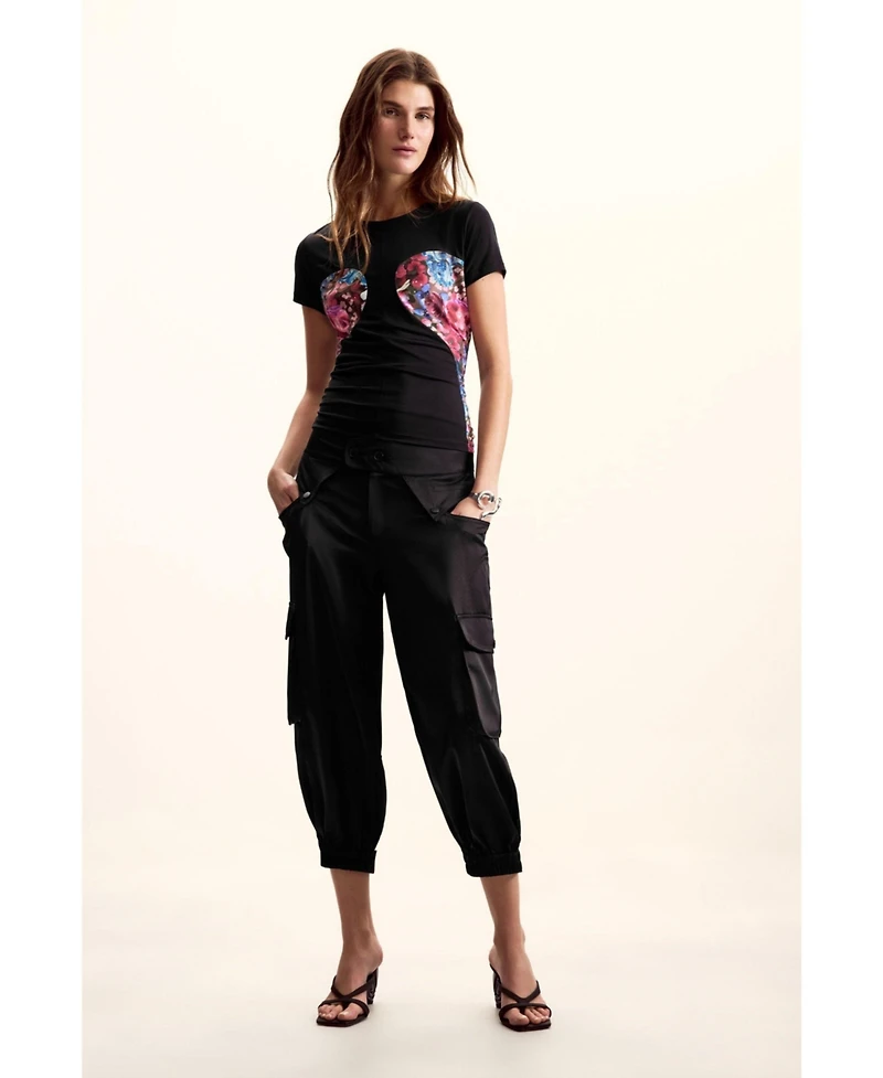 Desigual Women's T-shirt designed by M. Christian Lacroix