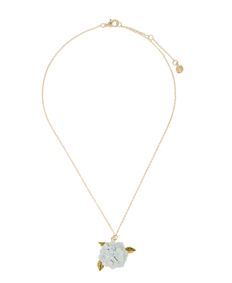 Fable England Enamel Hydrangea Necklace