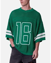 mnml Men's Open Knit Varsity Jersey