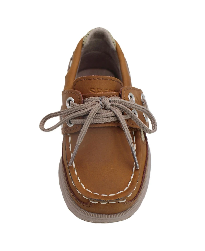 Sperry Toddler Lanyard Boat Shoes with Memory Foam Insole