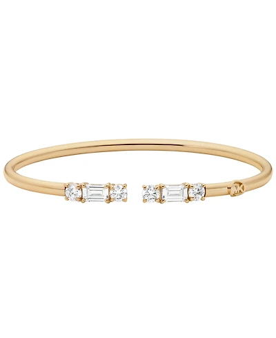 Michael Kors Mixed Cut Flex Cuff Bracelet