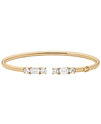 Michael Kors Mixed Cut Flex Cuff Bracelet