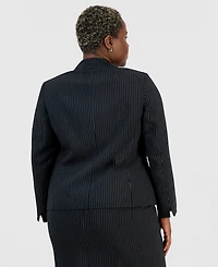 Le Suit Plus Three-Button Notch-Collar Jacket & Slim Skirt