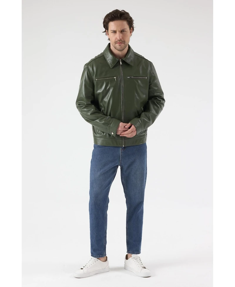 Furniq Uk Men's Nappa Jacket