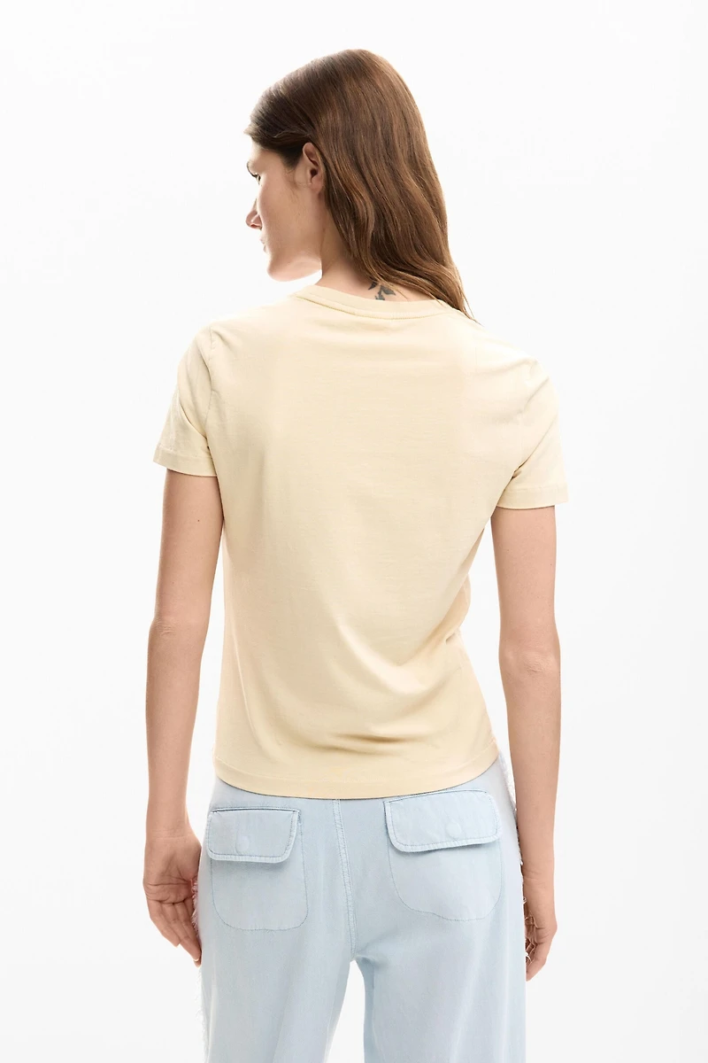 Desigual Women's Large flower T-shirt