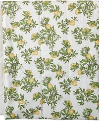 Lands' End 300 Thread Count Cotton Smooth Percale Printed Comforter