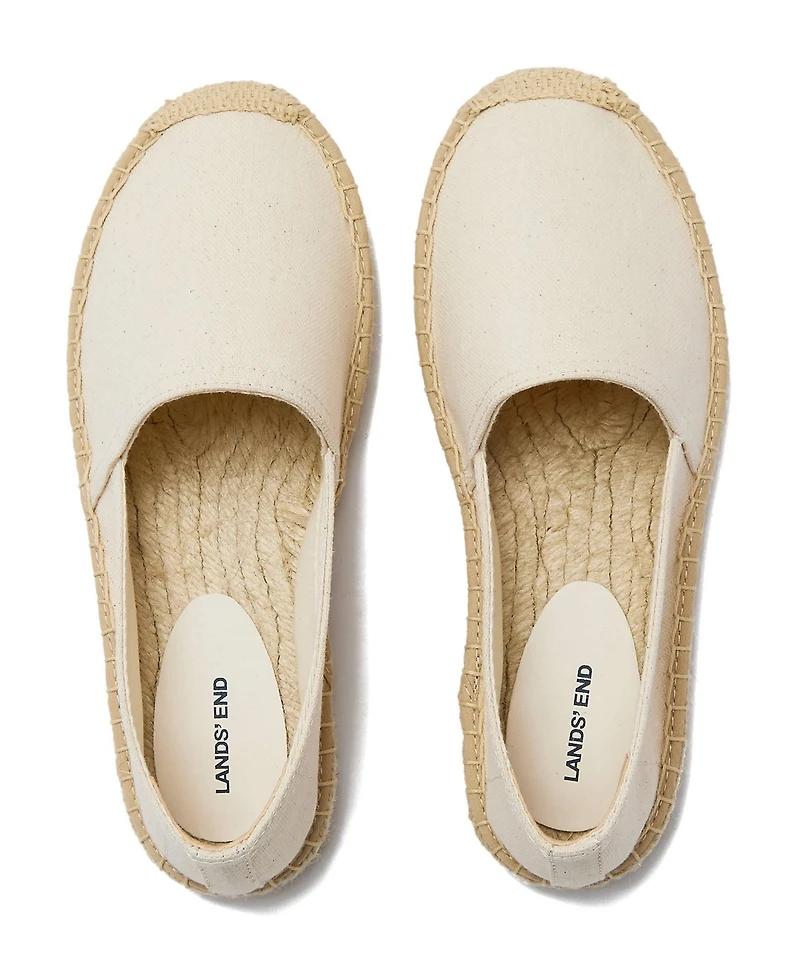 Lands' End Women's Classic Espadrille Flats