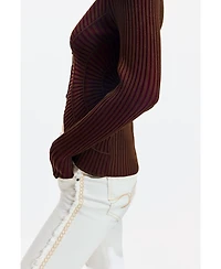 Desigual Women's Fine Knit Sweater With Buttons
