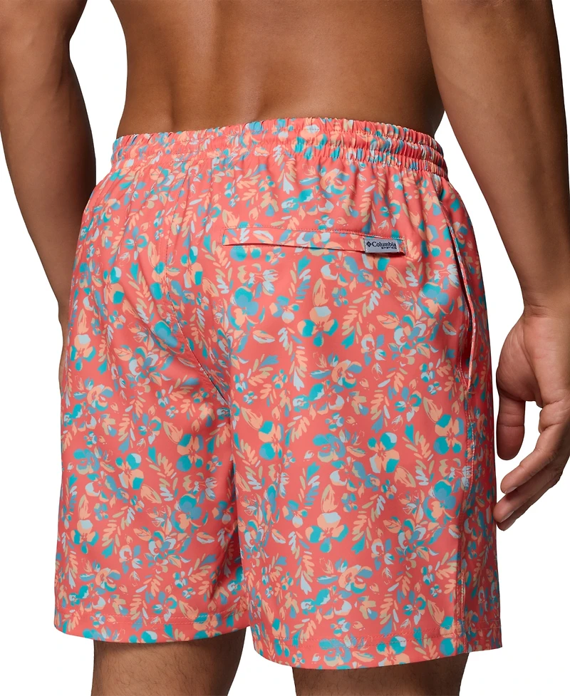 Columbia Men's Pfg Rambler Printed Water Short