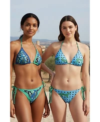 Jessie Zhao New York Women's Verdant Wild Reversible Tie Side Bottom