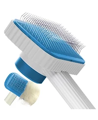 Aronkl Cat Brush for Long Short Haired Cats Remove Loose Mats Rounded Pins Skin Friendly Easy Clean Grooming Tool