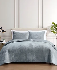 Riverbrook Home Reese Velvet 3-Pc. Coverlet Set