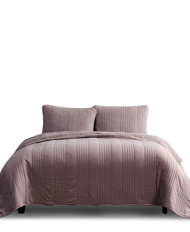 Riverbrook Home Saria Quilted 3-Pc. Coverlet Set