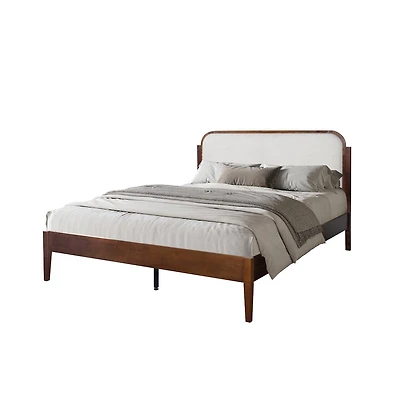 New Classic Furniture Hawthorne Wood Queen Platform Bed