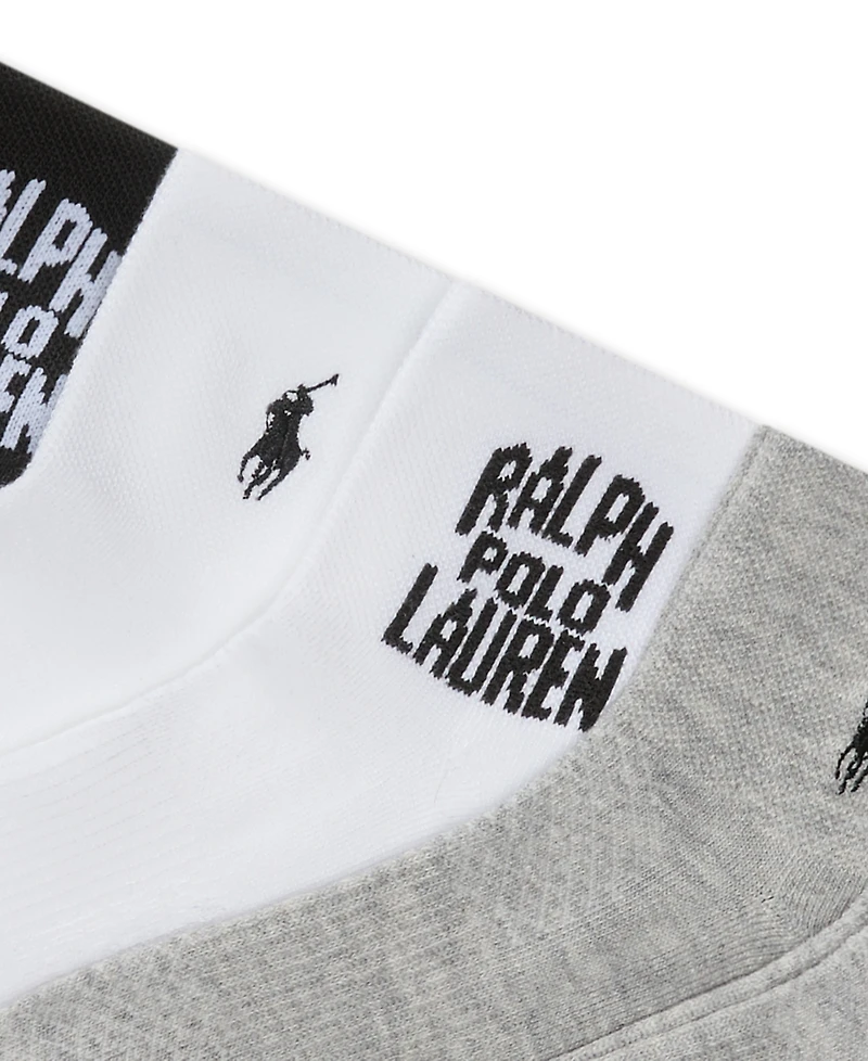 Polo Ralph Lauren Women's Ankle Socks, 6-Pack