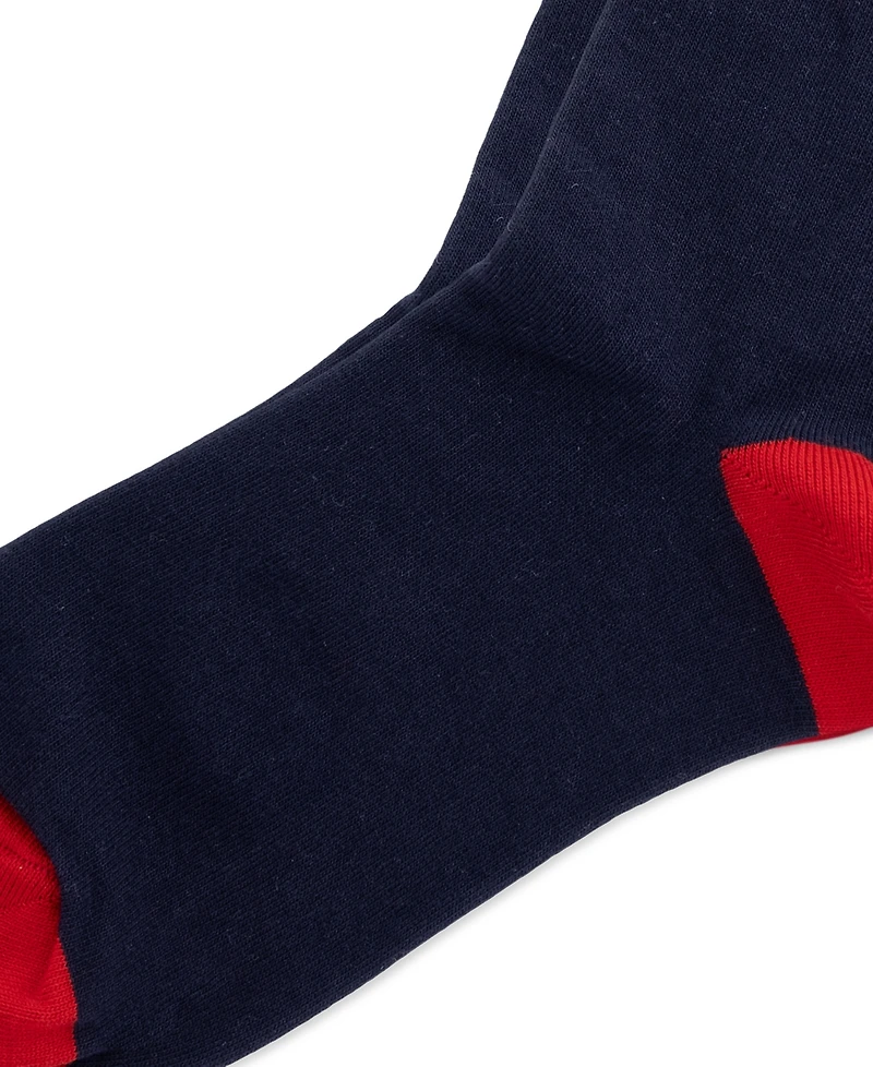 Polo Ralph Lauren Women's Flag Motif Crew Socks