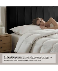 Wall Mounted Easy Assemble Channel Stitched Floating Headboard