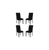 New Classic Furniture Celeste Wood Upholstered Dining Chair (Set of 4)