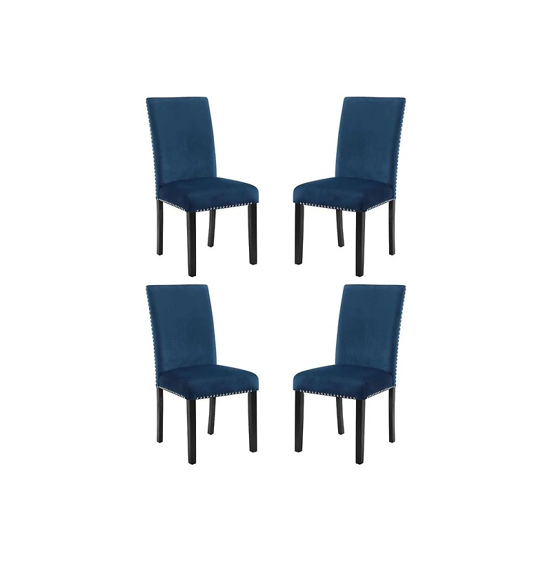 New Classic Furniture Celeste Wood Upholstered Dining Chair (Set of 4)
