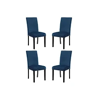 New Classic Furniture Celeste Wood Upholstered Dining Chair (Set of 4)